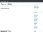 zcash-rpc.github.io